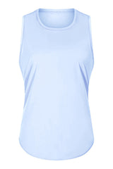 Split Back Tank Top