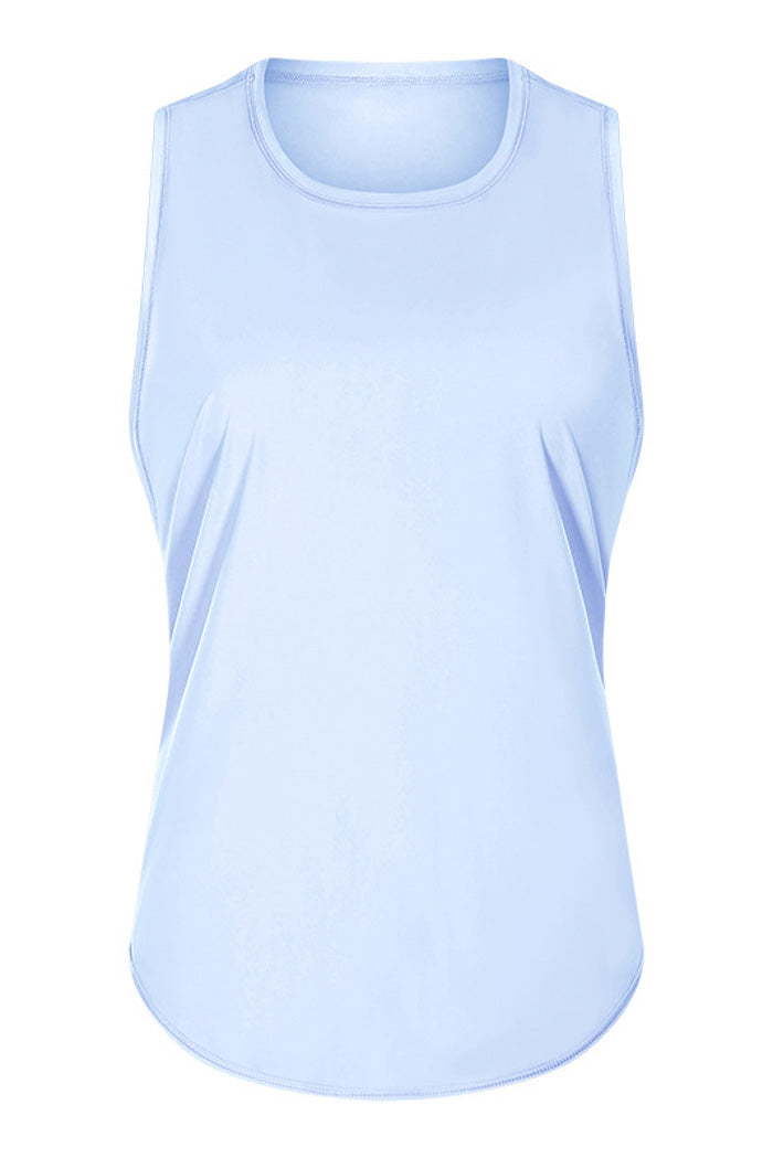 Split Back Tank Top