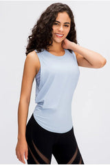 Split Back Tank Top