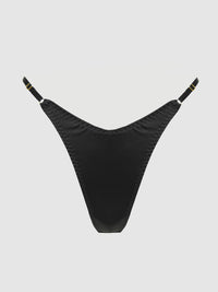 ALLEGRA SILKY MICRO SIDE SLIDER THONG