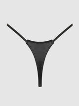 ALLEGRA SILKY MICRO SIDE SLIDER THONG