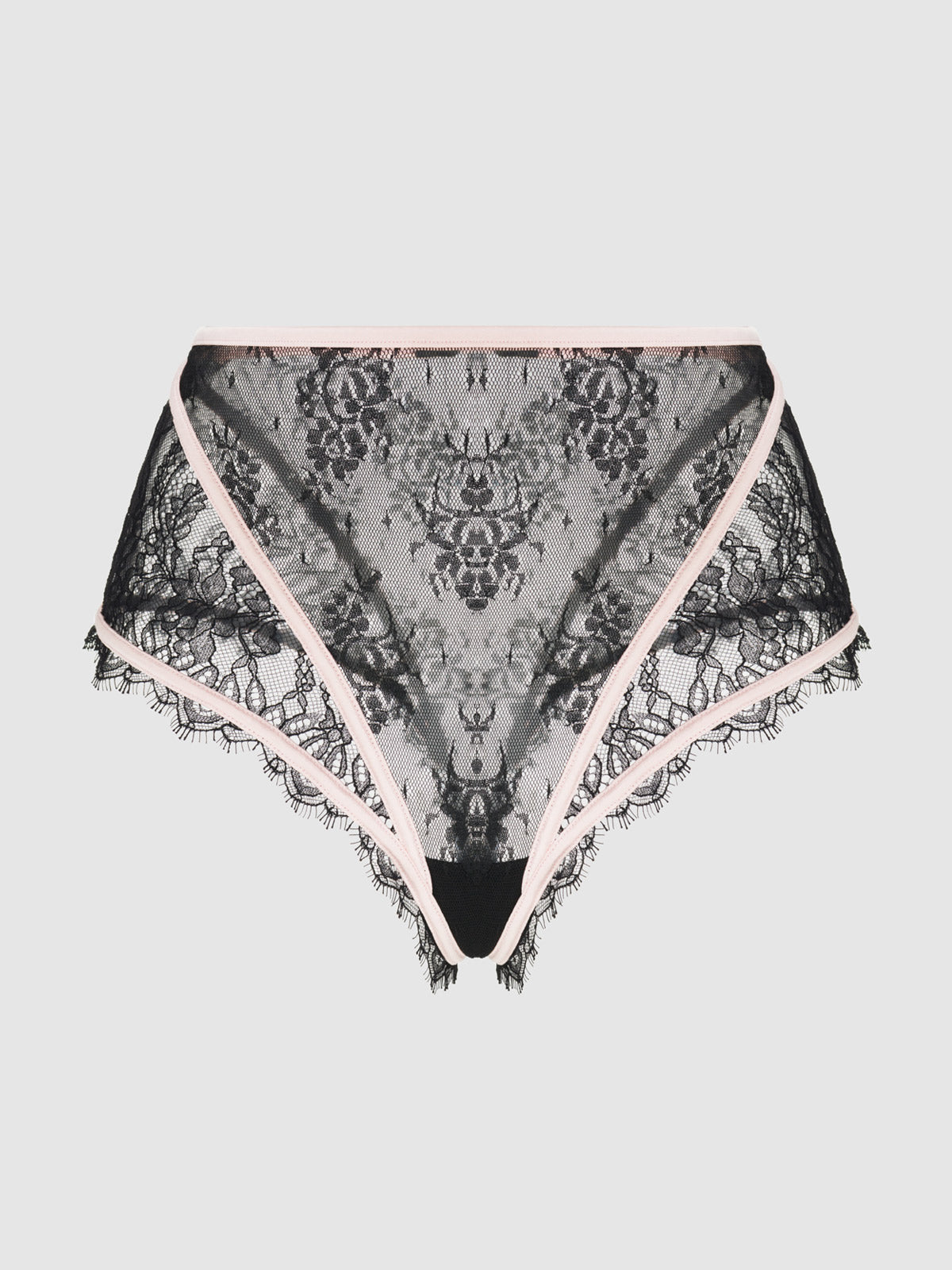 JOCELYN LACE & SATIN HIGH WAIST CHEEKY