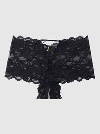 BELLA LACE CROTCHLESS CHEEKY