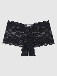 BELLA LACE CROTCHLESS CHEEKY