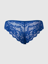 BELLA LACE UP FRONT LACE TANGA