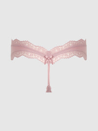 VERA MICRO & LACE TRIM G-STRING
