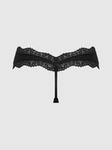VERA MICRO & LACE TRIM G-STRING