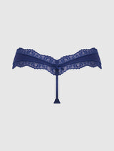 VERA MICRO & LACE TRIM G-STRING