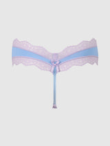 VERA MICRO & LACE TRIM G-STRING