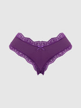 VERA MICRO & LACE TRIM G-STRING