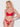 KIKI LACE & FAUX LEATHER BALCONETTE & OPEN BACK HIPSTER SET