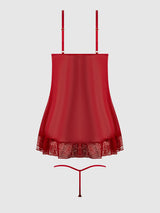 KIKI LACE BABYDOL & G-STRING SET