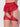 KIKI LACE & FAUX LEATHER SKIRTED GARTER BELT