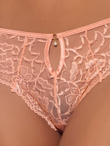 GIGI STRETCH LACE KEYHOLE TANGA