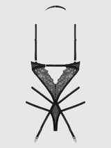 EDEN EMBROIDERED LACE TEDDY