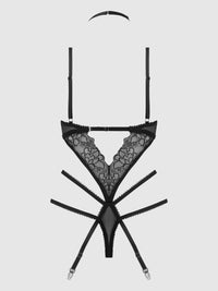 EDEN EMBROIDERED LACE TEDDY