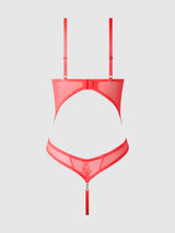 EDEN EMBROIDERED WIREFREE TEDDY