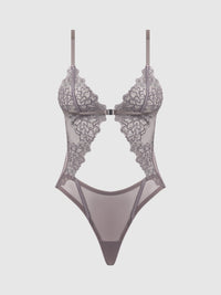 EDEN EMBROIDERED WIREFREE TEDDY