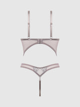 EDEN EMBROIDERED WIREFREE TEDDY