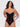JULIET SATIN & MESH PLUNGE UNDERWIRE CORSET