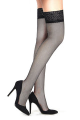 Lace Temptress Plus Size Net Stockings