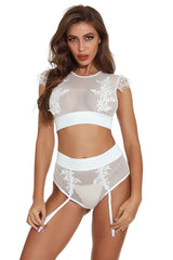 Midnight Romance Bra Set
