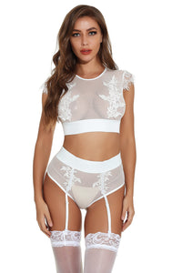 Midnight Romance Bra Set