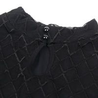 Sassy Nights High Neck Mesh Teddy