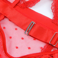 Midnight Whispers Lace Teddy