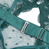 Midnight Whispers Lace Teddy