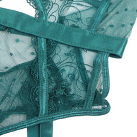 Midnight Whispers Lace Teddy