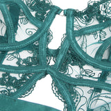 Midnight Whispers Lace Teddy
