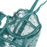 Midnight Whispers Lace Teddy