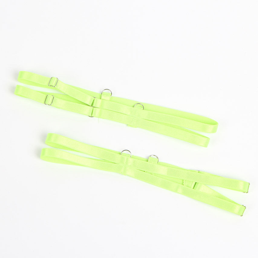 Electric Allure Neon Lace Set