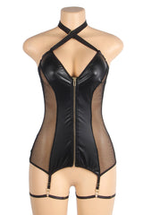 Midnight Desire Deep V Chemise