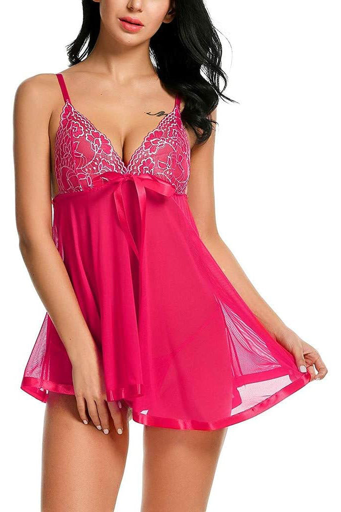 Playful Lace Desire Babydoll