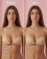 Sticky Boobs Sticky Bra – Adhesive Push-Up Backless Strapless Bra